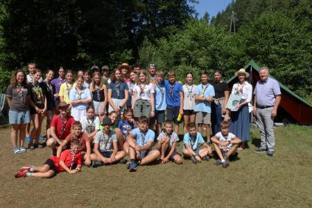 Obisk tabora skavtov iz Ljubljane 06 Foto Ljubo Vukelič